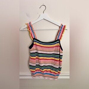 Colorful J. Crew tank top